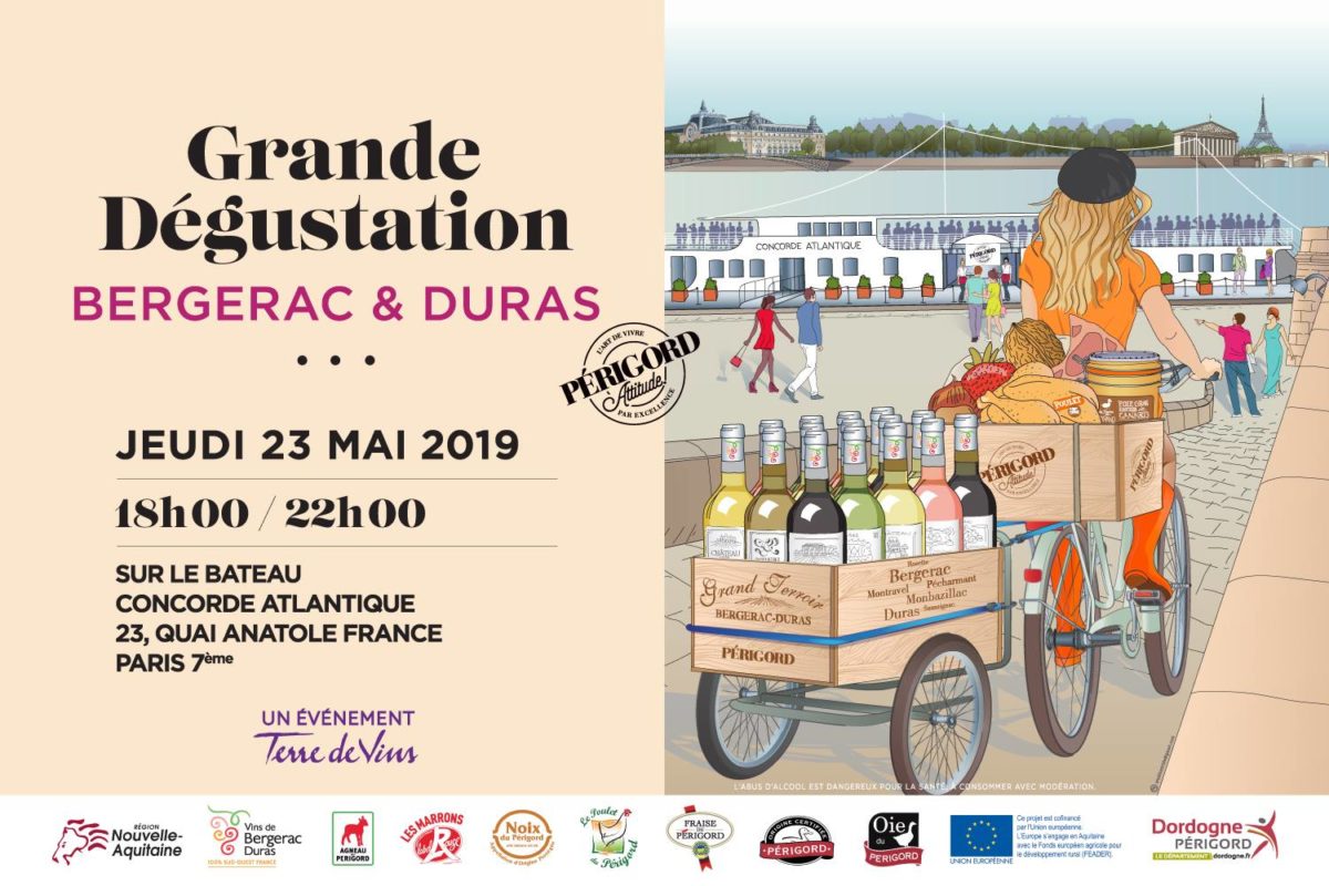 Grande Dégustation Bergerac & Duras à Paris